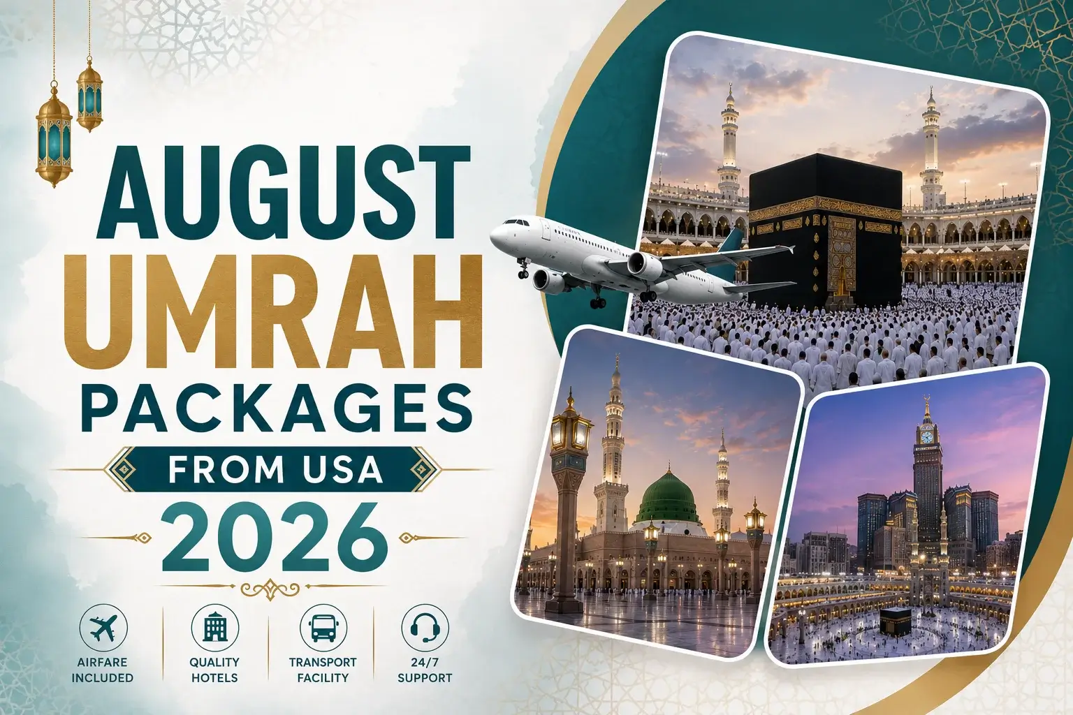 August Umrah Packages